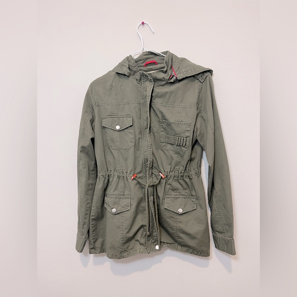 army green jacket